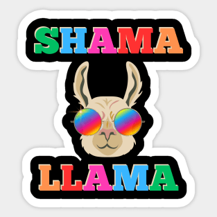 Shama Llama Sticker